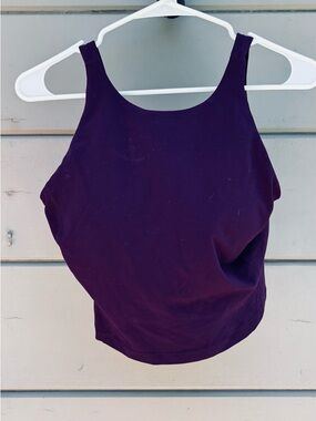 lululemon athletica Deep Plum High-Neck Tank